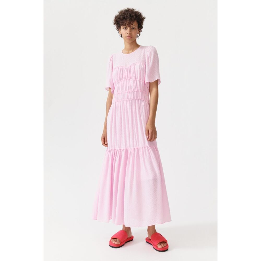 NWT Baum und Pferdgarten Pink Anissa Midi Dress Size 8